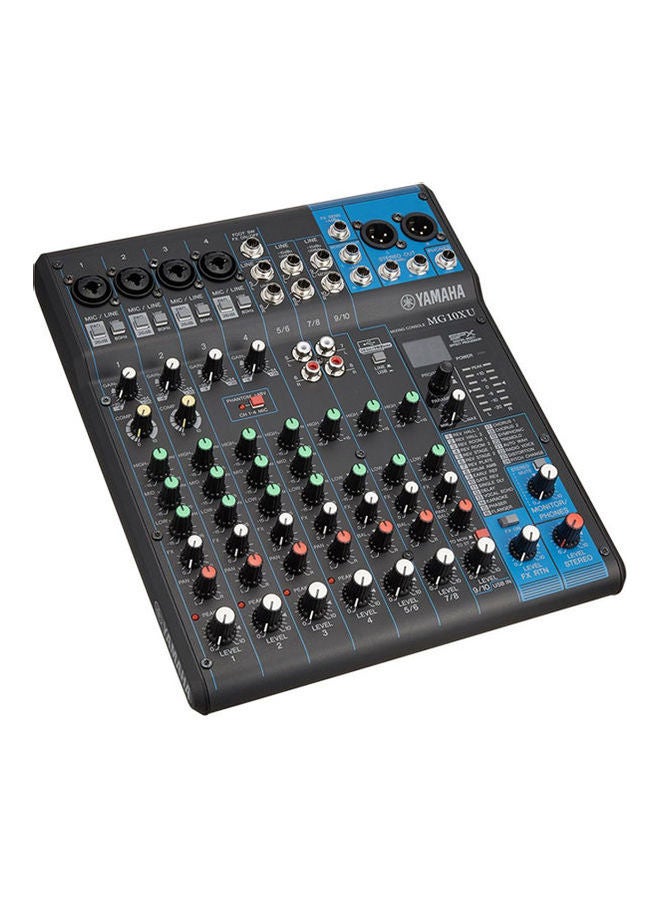 YAMAHA Mg10Xu Dj Mixer MG10XU_A038 Black/Multicolour