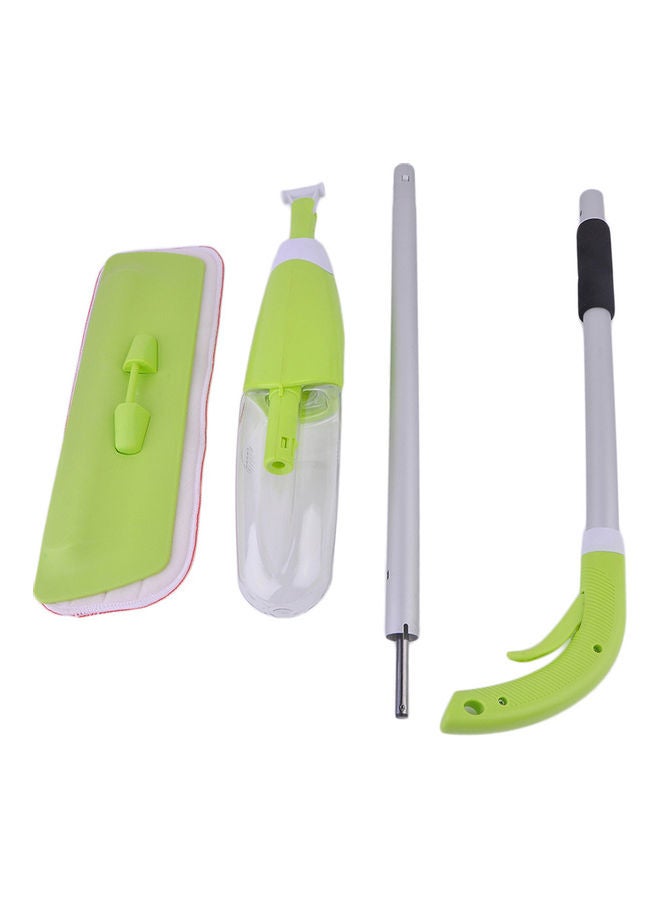 Water Spray Mop with Microfiber Pad Floor Cleaning Tool Green - Image 2