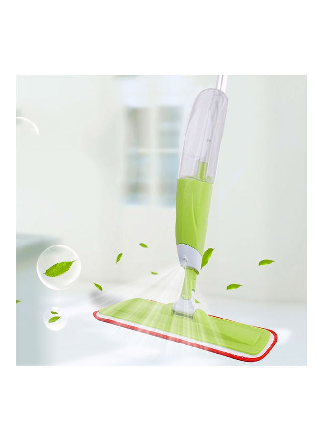 Water Spray Mop with Microfiber Pad Floor Cleaning Tool Green - Image 3