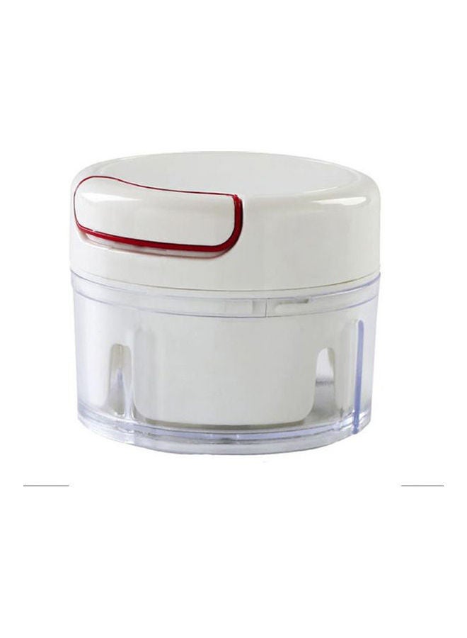 Mini Garlic Slicer Household Mincing Machine Minced Hand Pull Grinder Grill Vegetable Meat Kitchen Multi Chopper Sh der Gadget MA234-na77 Chopper white/red 