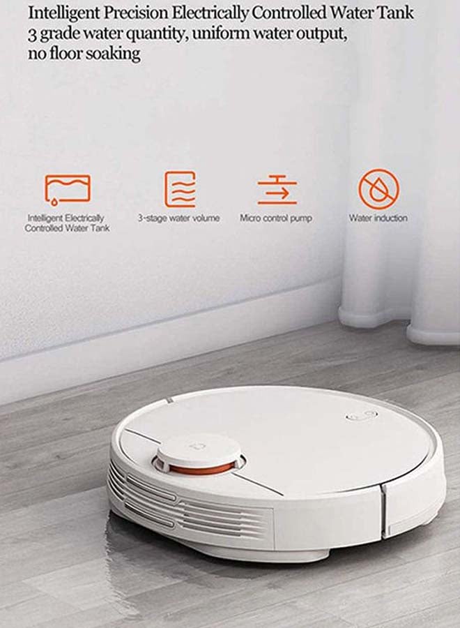 Xiaomi - Robot Vacuum-Mop Pro + Compact Bluetooth Speaker 2 Set 0.3 L Xiaomi-Mop P Bundle White - Image 1