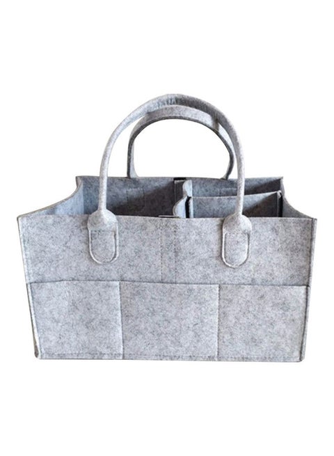 New Style Felt Diaper Pack Grey