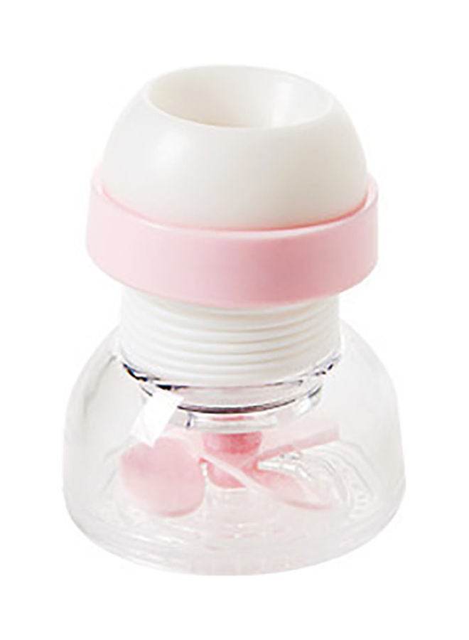 صمام فلتر لصنبور المياه مضاد للرذاذ وموفر للمياه للاستخدام في المطبخ والمنزل وردي 20x10x20سم - Image 1