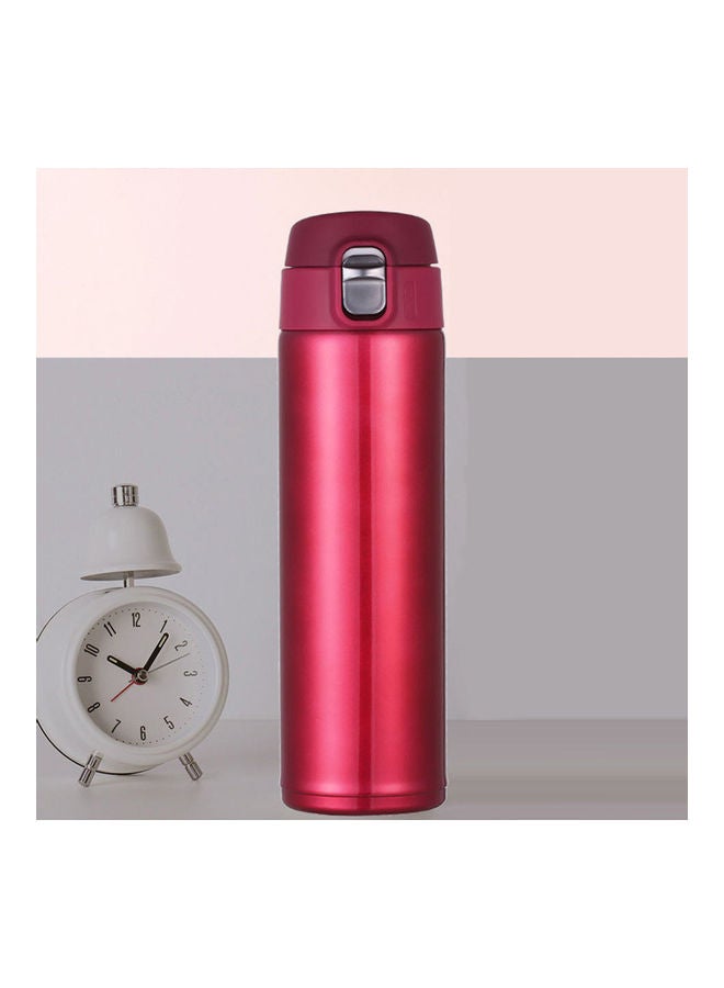 500ml Stainless Steel Insulation Vacuum Flask Red 23 x 6.3 x 6.3cm - Image 2