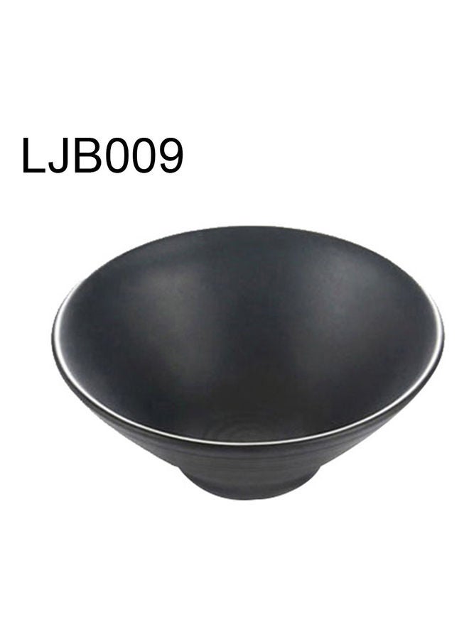 Ramen Noodles Soup Bowl Black - Image 1