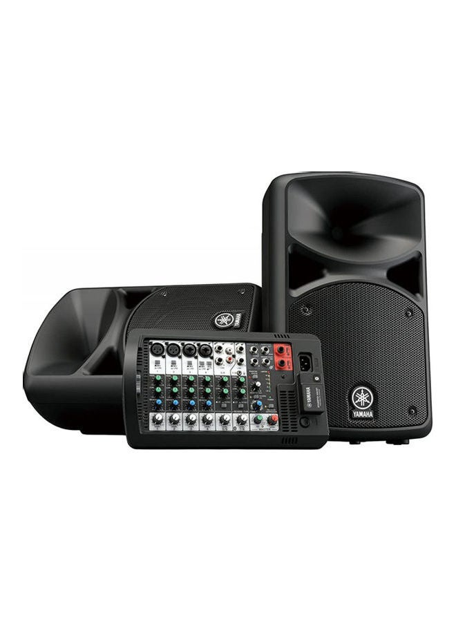 YAMAHA Stagepas 400Bt Portable Pa System With Bluetooth STAGEPAS400BT_A055 Black/Multicolour