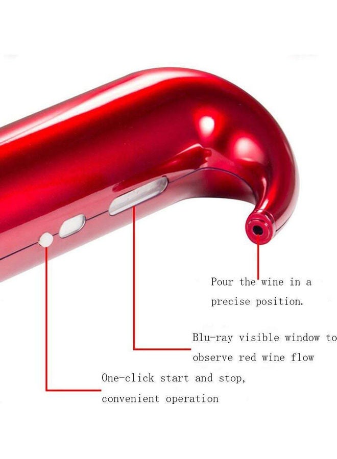 Generic - Smart Electric Automatic Decanter Red 20 x 13.85 x 7.5cm - Image 1