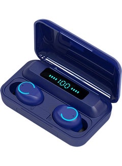 Generic F9 Wireless Earbuds Blue  - Image 1
