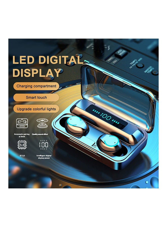 Generic - F9 Wireless Earbuds Blue - Image 1