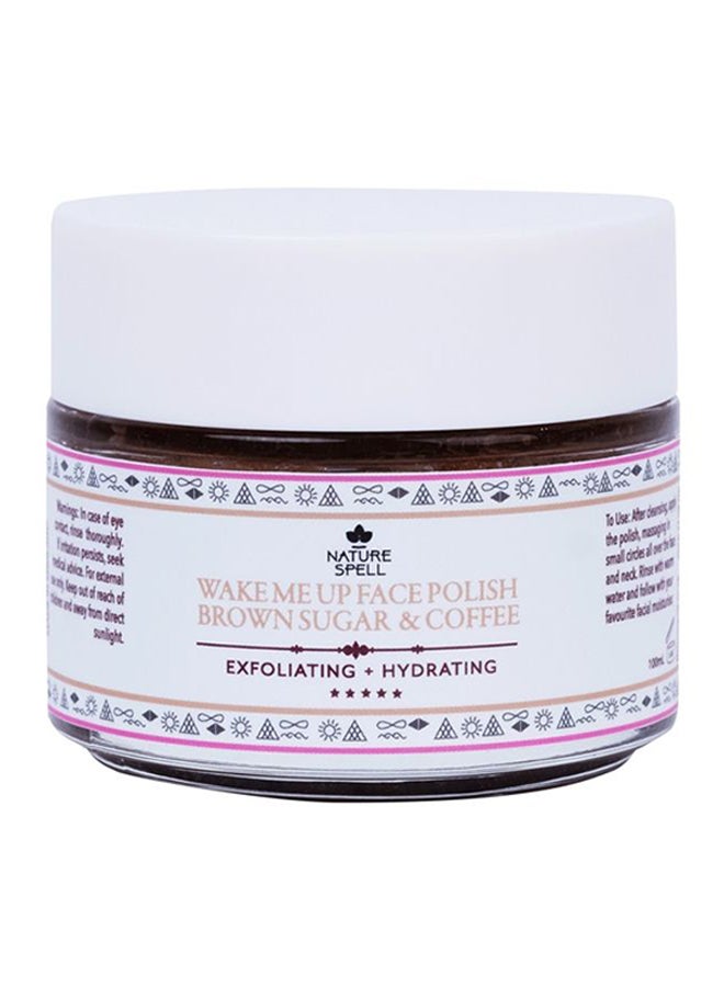 Nature Spell Face Polish Brown Sugar and Coffee 100grams - Image 1