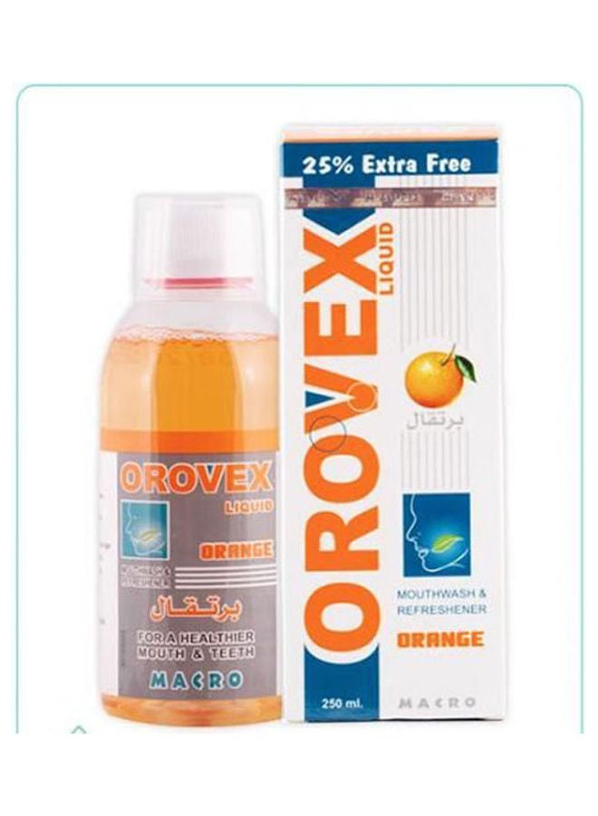 OROVEX Liquid Mouth Wash Orange 250ml