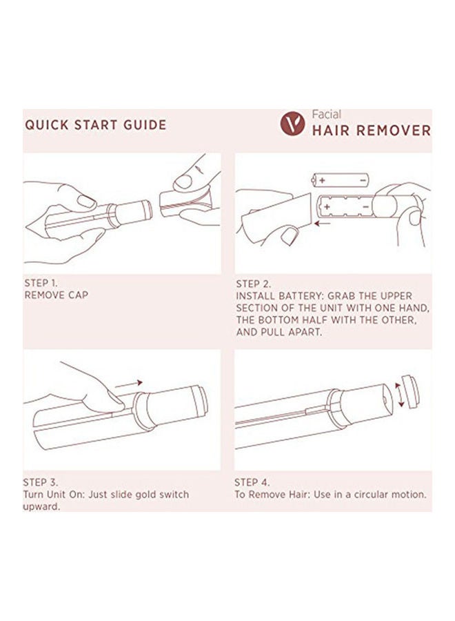 جهاز كهربائي صغير للوجه والجسم 2.80 x 2.80 x 8.00سم - Image 2