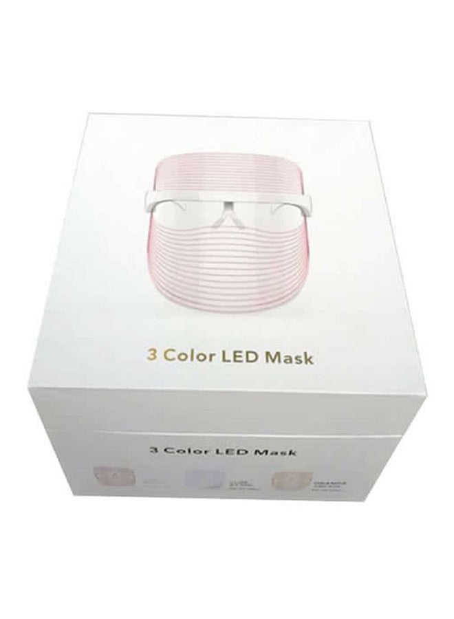 3-Color LED Mask Pink/Silver 23cm - v1612706743/N39422656A_2