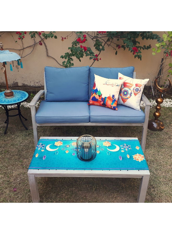 Alwan - Set of 2 Ramadan Kareem Cushion Covers 40x40cm - EE8280R2SETCM multicolour 40x40cm - Image 1