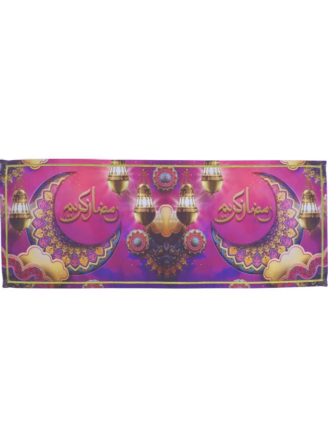 Alwan Set of 2 Ramadan Kareem Cushion Covers and 1 Runner - E84558280FUY multicolour 40x40cm - Image 5