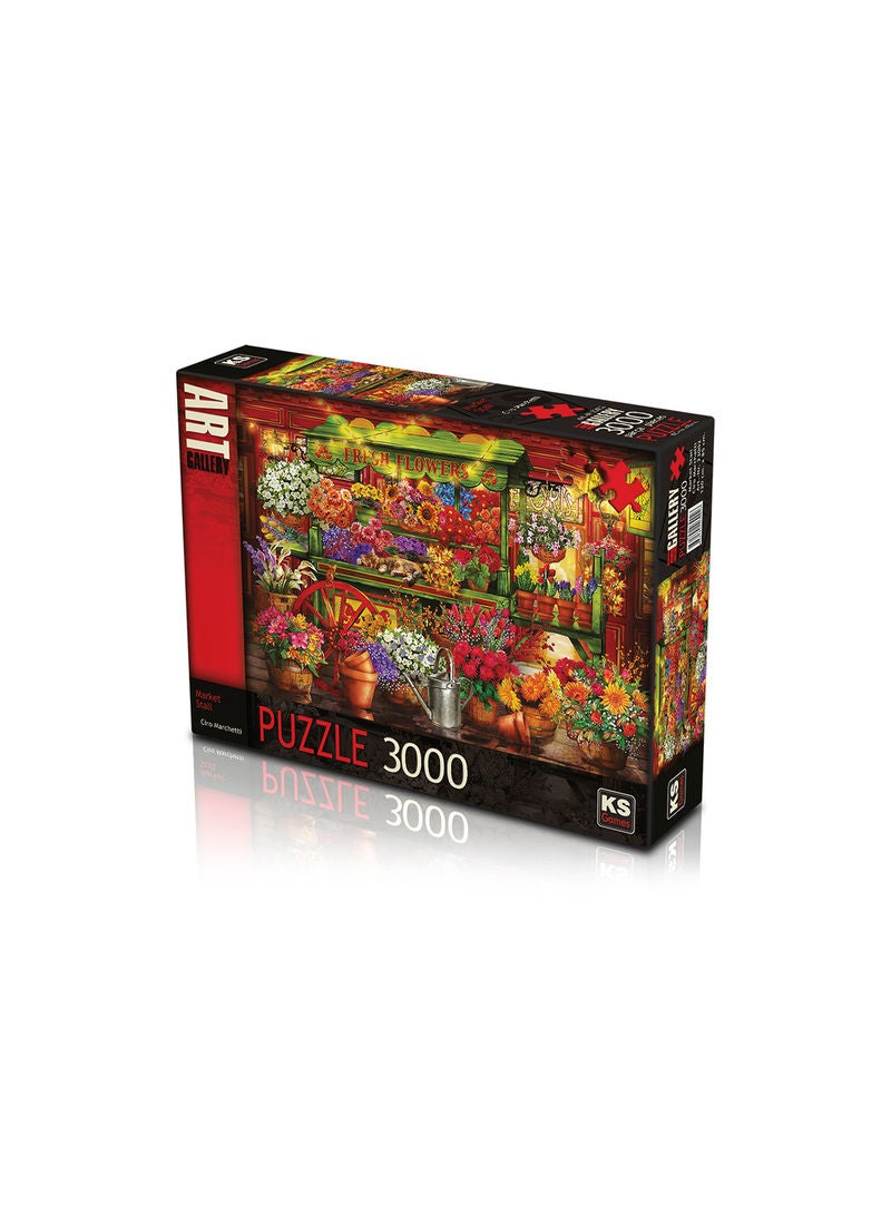 Puzzle 3000 Market Stall 120 x 85cm - v1612710766/N43909652A_1