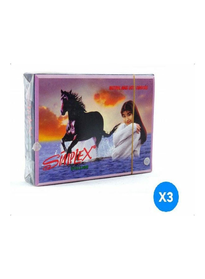 Simplex 3-Piece Stallion Condoms Pack Of 3 