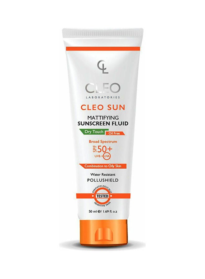 Mattifying Protection Sunscreen With  SPF 50 Plus 50ml