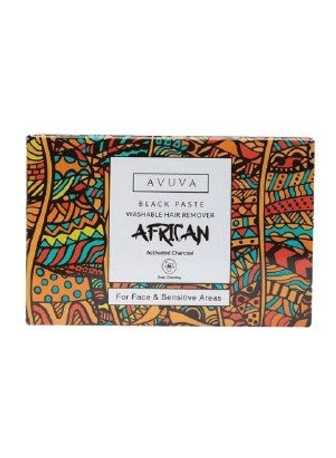 Avuva African Black Paste Face And Sensitive Areas Hair Removal Cream 