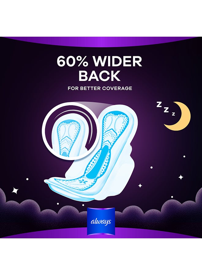 Always Cool And Dry Maxi Thick Night Sanitary Pads 48 Count  - Image 4
