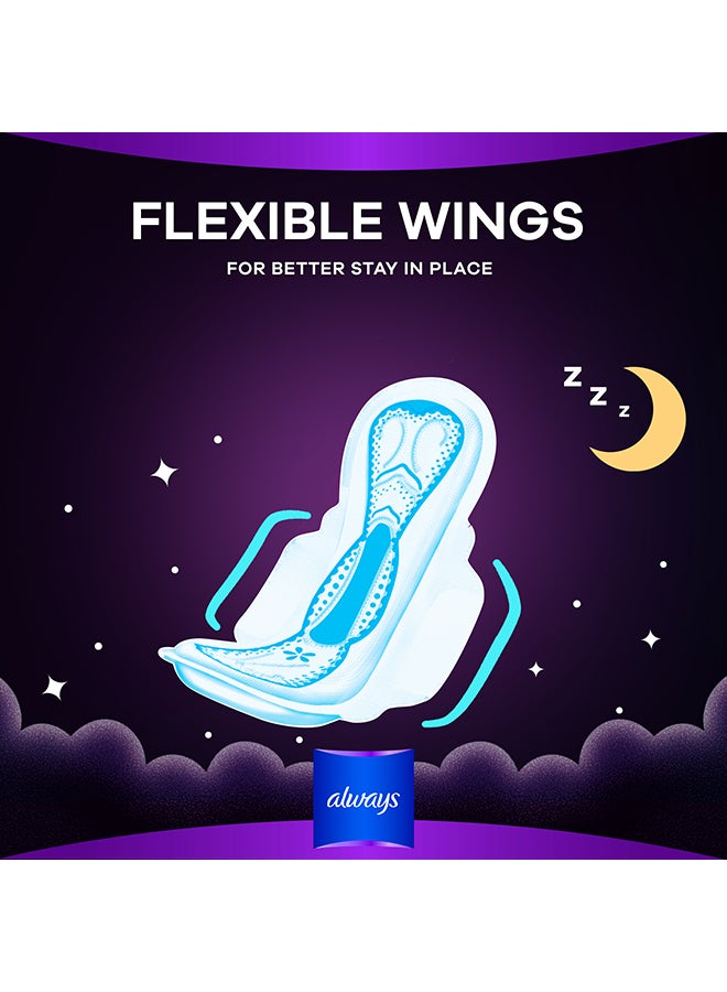 Always Cool And Dry Maxi Thick Night Sanitary Pads 48 Count  - Image 5