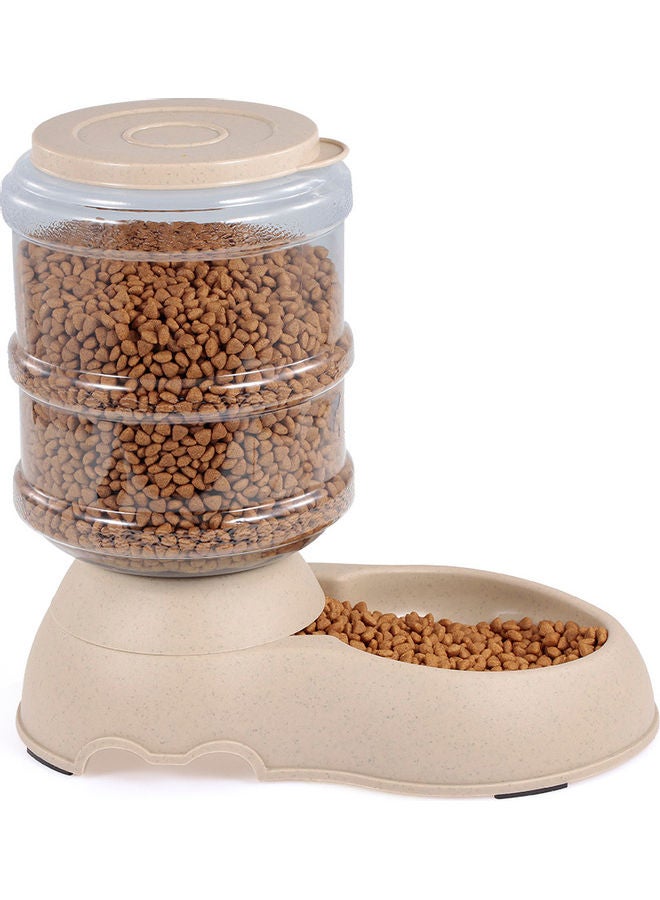 Automatic Water And Food Feeder Dispenser White 3.75Liters - Image 2