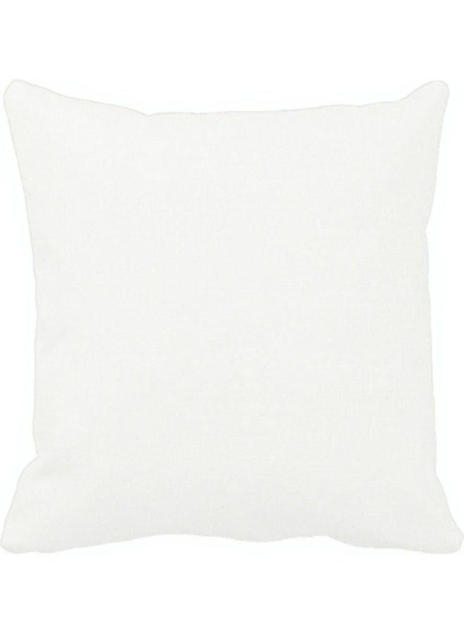 ماركة غير محددة - وسادة مربعة الشكل ومحشوة polyester أبيض 30 x 10 x 20سم - Image 1
