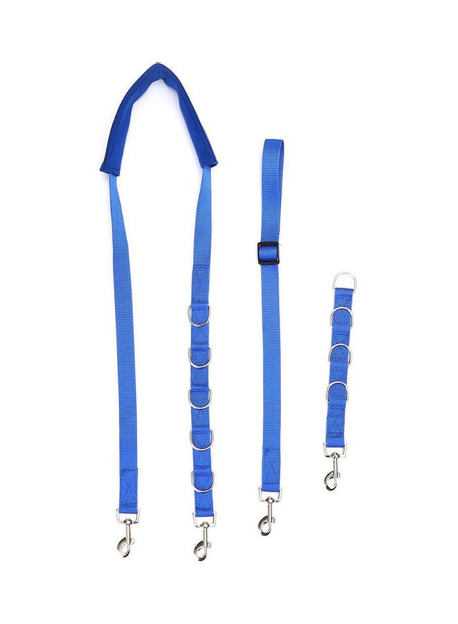 Generic Adjustable Dog Grooming Belly Strap D-ring Blue/Silver  - Image 1