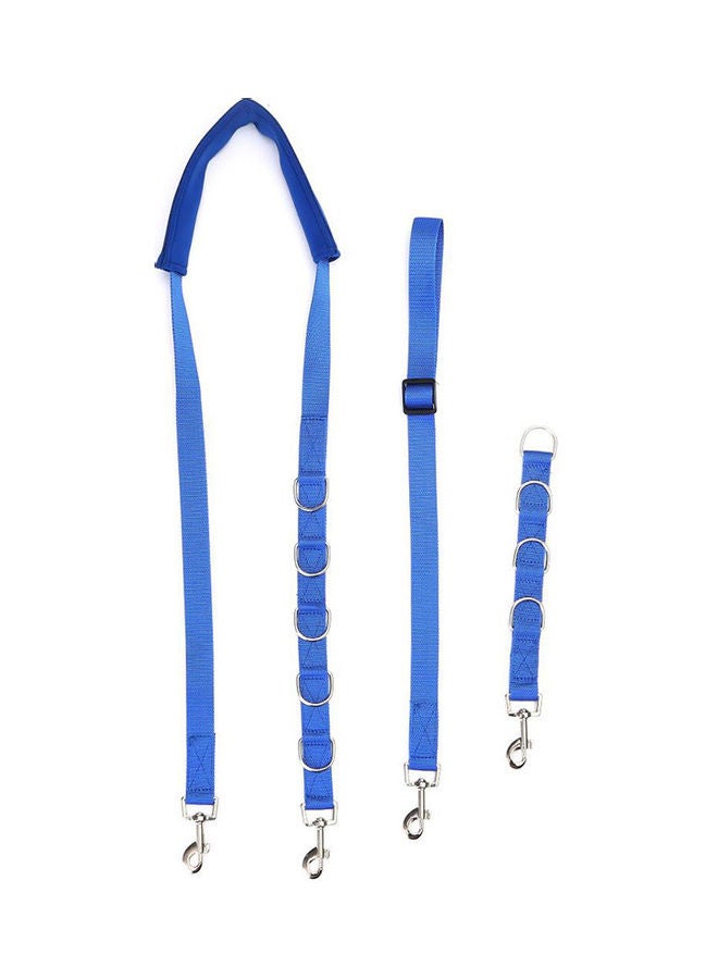 Generic Adjustable Dog Grooming Belly Strap D-ring Blue/Silver  - Image 2