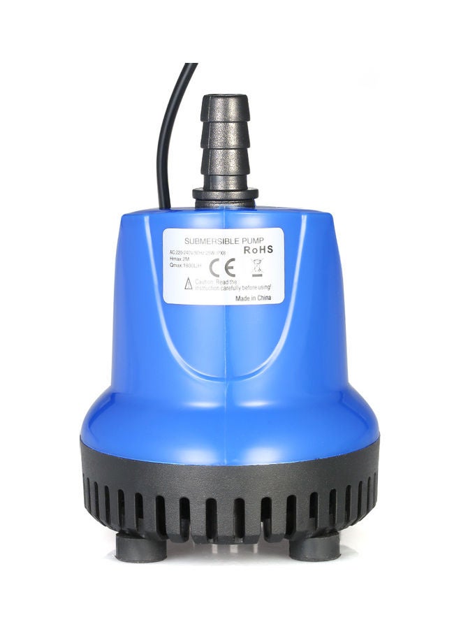 Mini Fountain Pump With Nozzle Blue/Black - Image 2