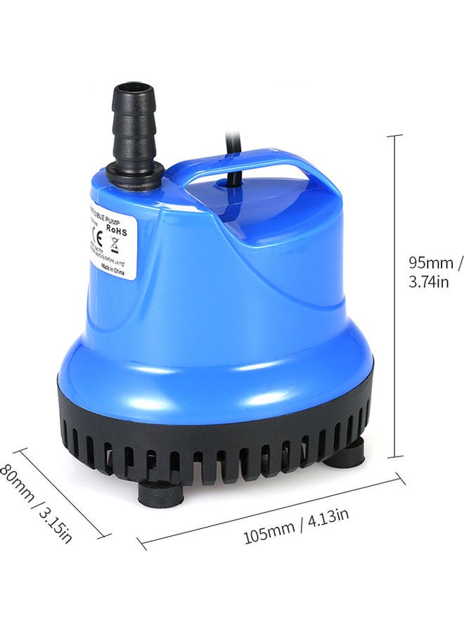 Mini Fountain Pump With Nozzle Blue/Black - Image 5