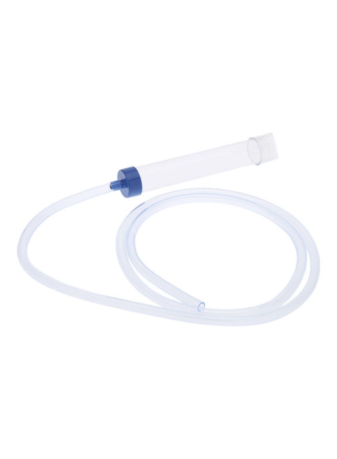 مضخة سيفون لتنظيف حوض الأسماك أبيض 1.43متر - Image 1