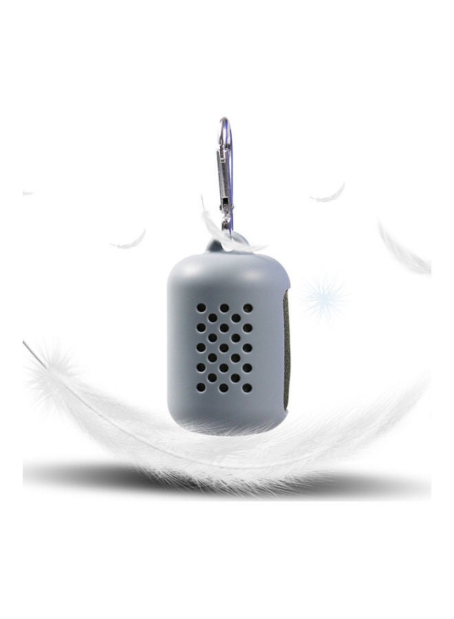 Towel With Silicone Case Grey 40x40cm - Image 2