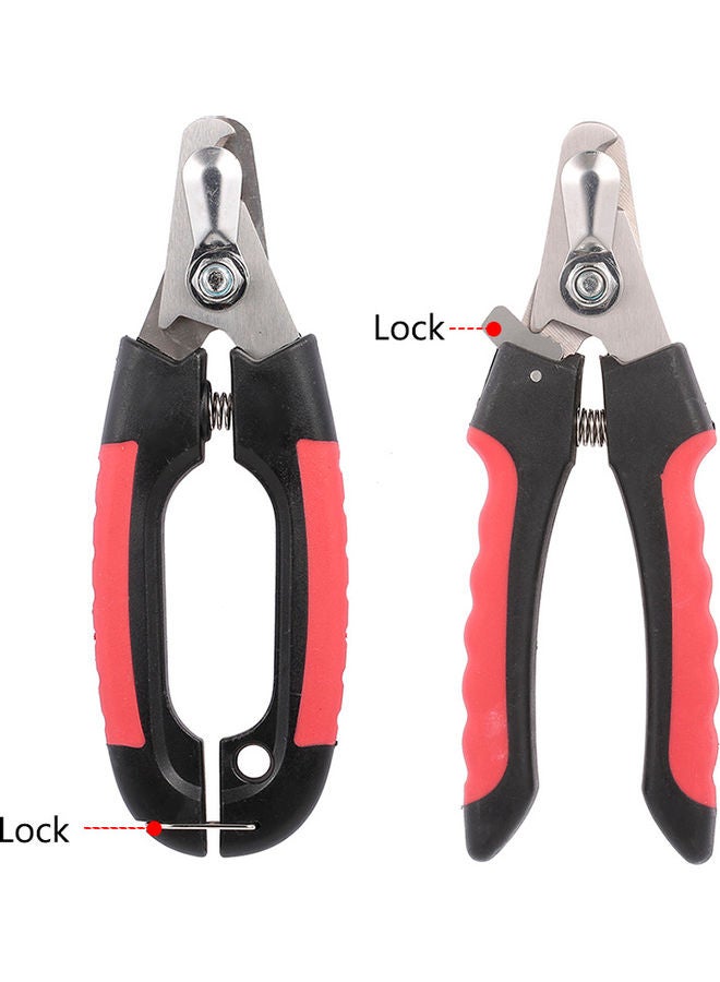 Generic Pet Dog Nail Clipper with Grooming Scissor Multicolour  - Image 5
