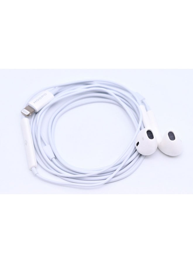 Generic - EarPods Lightning Connector For Apple iPhone White - Image 1