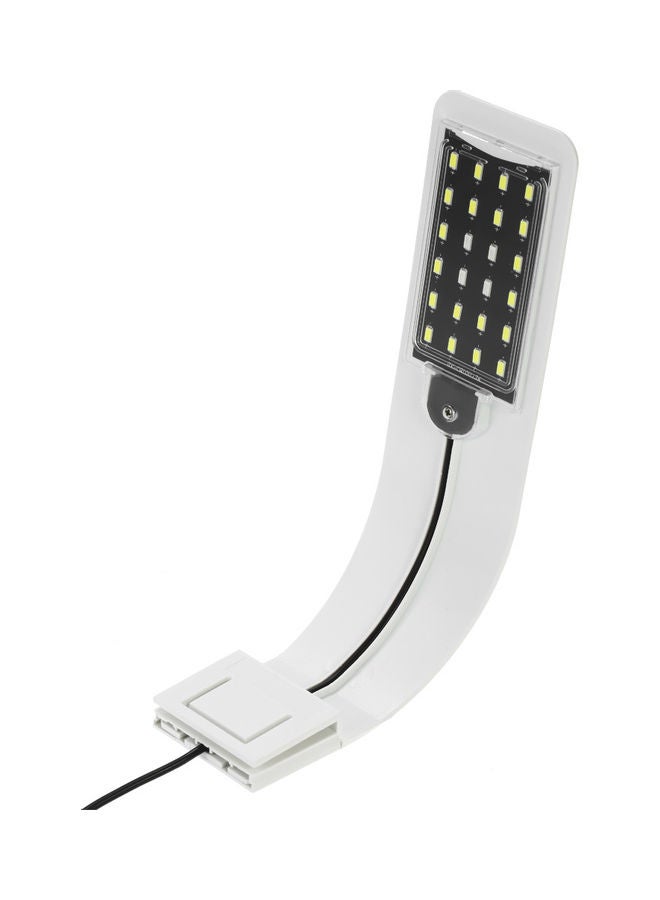 Generic Ultra-Thin Aquarium LED Light White/Black  - Image 1