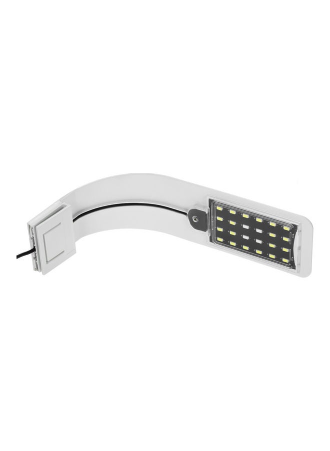 Generic Ultra-Thin Aquarium LED Light White/Black  - Image 4