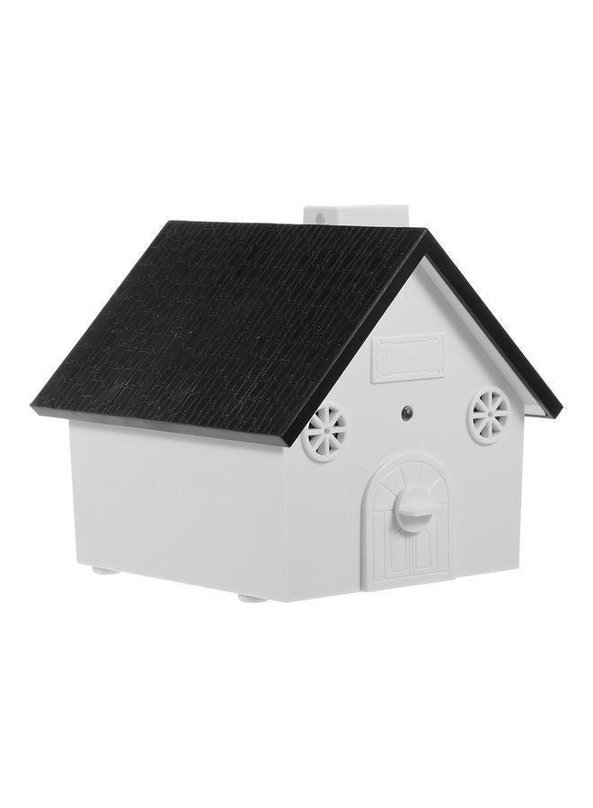Pet Dog Outdoor Bark Control White/Black - Image 1