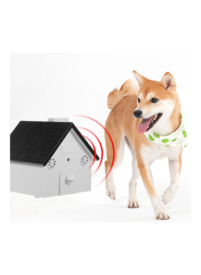 Pet Dog Outdoor Bark Control White/Black - Image 5