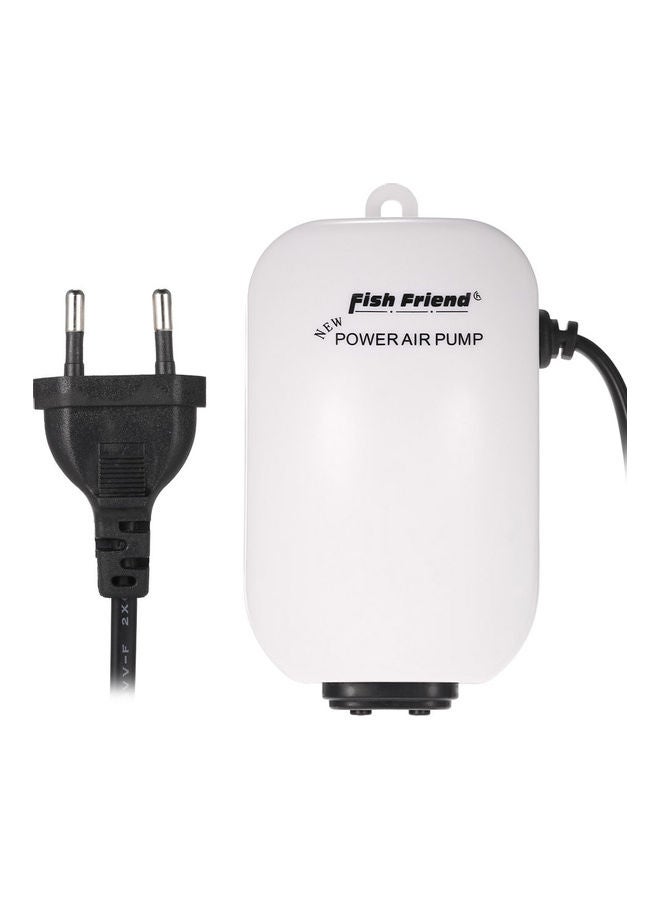 مضخة أكسجين لحوض الأسماك أبيض - Image 1