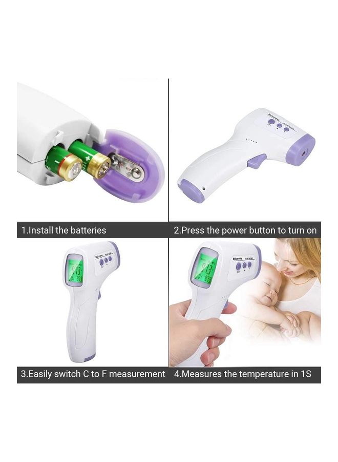 Healthkeep - Non Contact Infrared Digital Thermometer Body Forehead Body Temperature Gun - Image 1