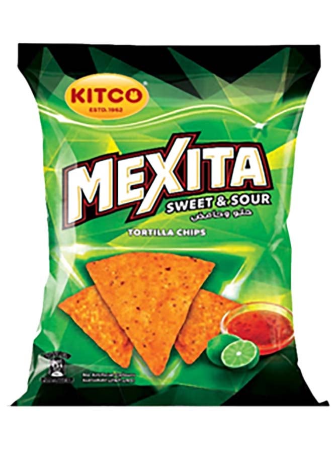 Mexita Sweet And Sour Tortilla Chips 40grams