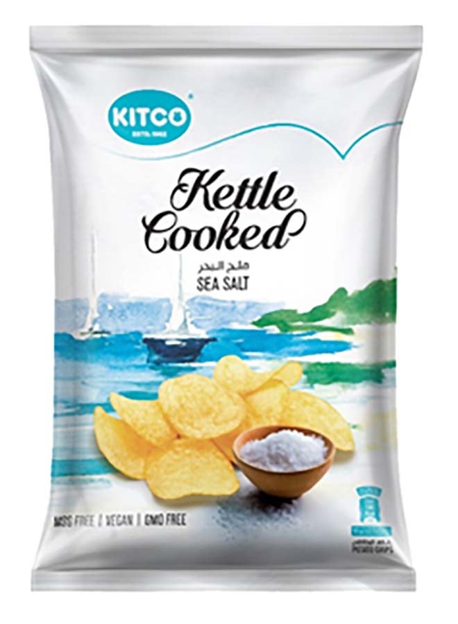 رقائق البطاطس المقلية بنكهة ملح البحر 150جرام