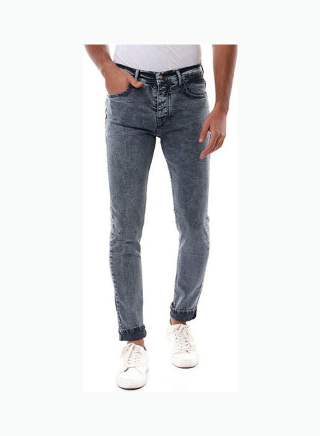 Caesar Mid Rise Jeans Grey - Image 1