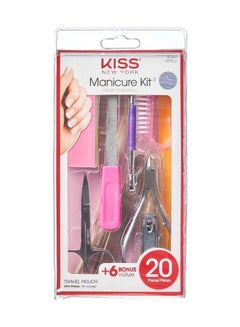 KISS 20-Pieces Professional Manicure Kit Multicolour  - Image 1