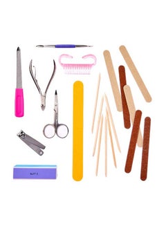 KISS 20-Pieces Professional Manicure Kit Multicolour  - Image 3