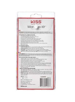 KISS 20-Pieces Professional Manicure Kit Multicolour  - Image 4