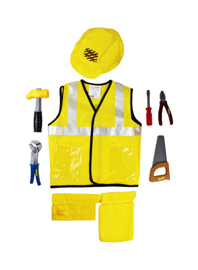 SBC Construction Worker Costume Role Play Set - Image 1