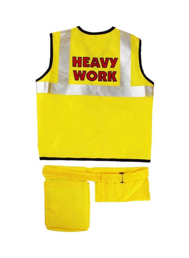 SBC Construction Worker Costume Role Play Set - Image 2