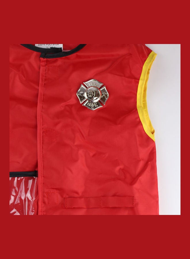 اس بي سي طقم فستان لعب دور رجال الإطفاء للأطفال مكون من 6 قطع - Image 4